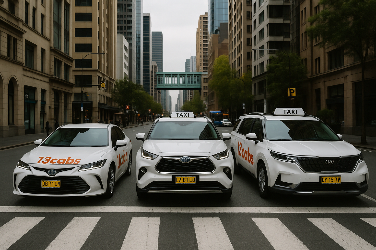 Book your 13cabs ride now